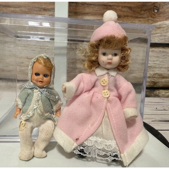 Vintage Celluloid Milo Baby Doll Made in Italy Marked Original Outfit + Vtg Doll - Picture 3 of 12